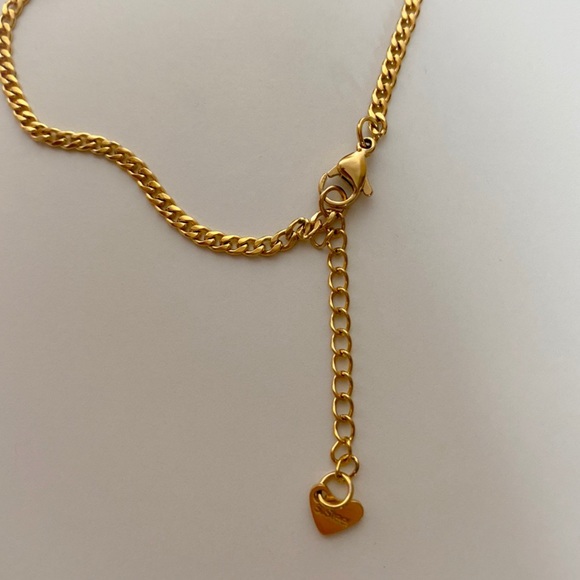Gold chain Anklet